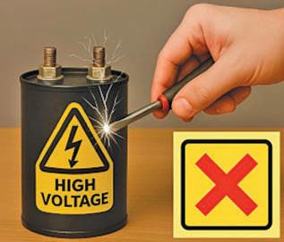 High-Voltage CAPACITOR DISCHARGER